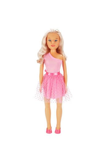 Sunman Walking Friend Clara Party 80 Cm - Pink Dress