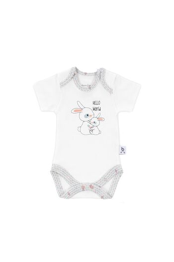 Gezenbebe Hero Bebekler Için Kısa Kol Body Bunny
