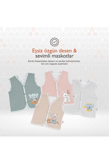 Gezenbebe Hero Bebek Yeleği Bunny