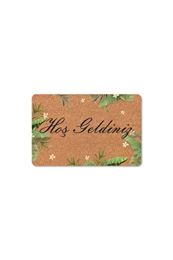 M&H Quality Modern Digital Printed - Welcome Written Mat, Non-Slip Base and Hooded Knitted Blouse