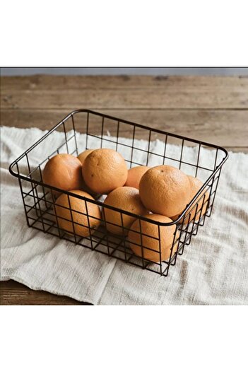 FİLE EV Multi-Purpose Metal Basket Box