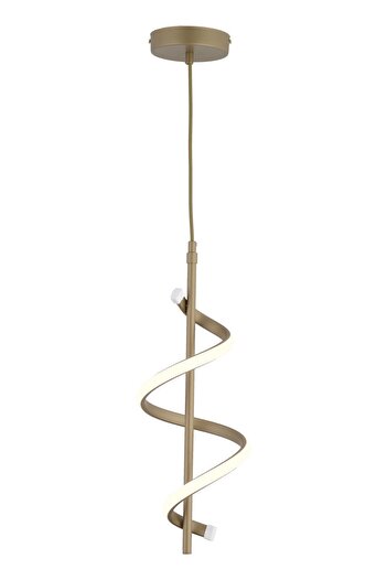 Apliqa Leatrice Tekli Eskitme 3 Renkli 20 Watt Ledli Modern Oturma Odası, Koridor, Salon Led Avize