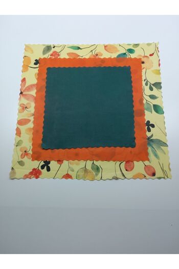TODO HOME Balbezz Honey Waxed Storage Cloth Floral Patterned Set of 3