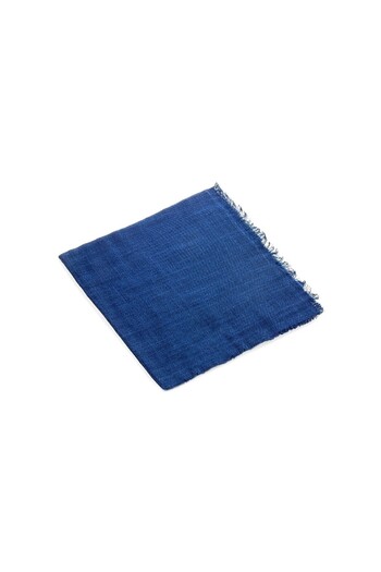 İhvan Φλαμέντο τετράγωνο βαμβακερό κάλυμμα - Navy Blue