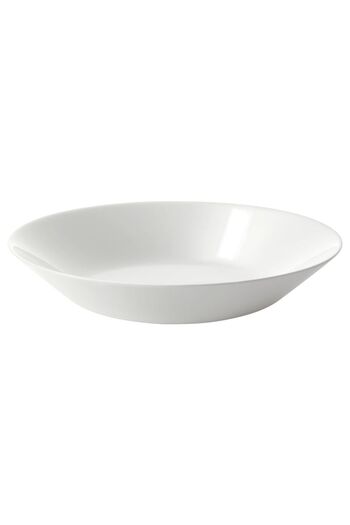 IKEA 6 Pieces 20 Cm White Deep Plate Dinner Plate Tempered Glass