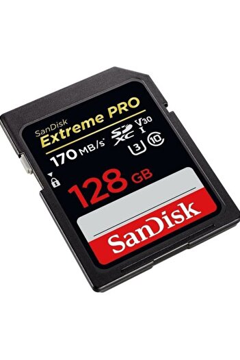 SanDisk Extreme Pro 128GB 170Mb/s V30 UHS-I U3 SDSDXXY-128G-GN4IN SDXC Memory Card