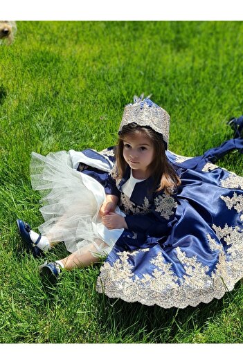 Shıne dresses Çocuk Bindallı Elbise Kaftan