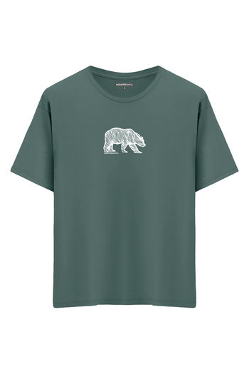 Mounte Bianca Unisex Bear - Μπλουζάκι Oversize