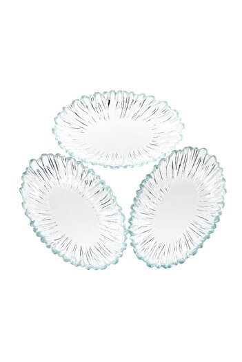 Paşabahçe 10545 Aurora 3-Piece Serving Plate - 15 Cm Fma460034