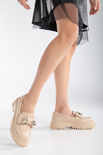 TREND New Model High Sole Loafer with Buckle