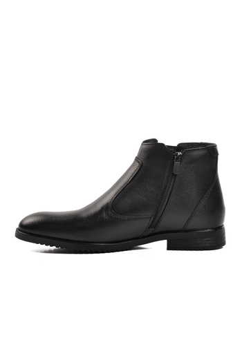 Pierre Cardin 1196063 -24K Μαύρες ανδρικές βαρκάδες - Γνήσιο δέρμα