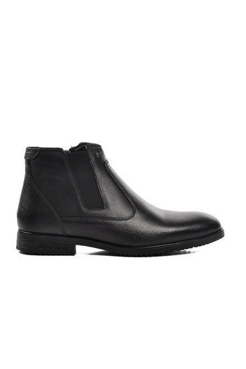 Pierre Cardin 1196063 -24K Μαύρες ανδρικές βαρκάδες - Γνήσιο δέρμα