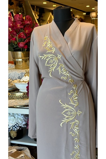 Antepiş Home Vizon gold nakışlı namaz elbise
