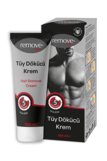 remove Cream Color Hair Remover - 100 Ml, X2 Pieces, Men
