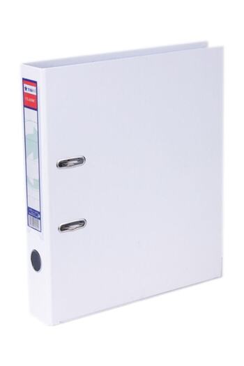 Tigra Plastic Folder Narrow White