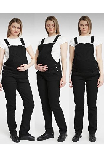 LİYACA Pregnant Salopette Overall