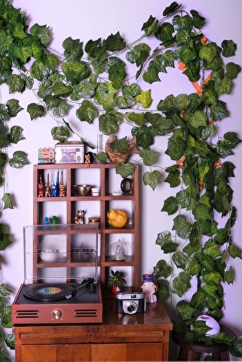 casadilegno Decorative Green Leafed Artificial Ivy Triangle Leaf 230 cm Vine Leaf – Arma Sticker & Phosphor Şe
