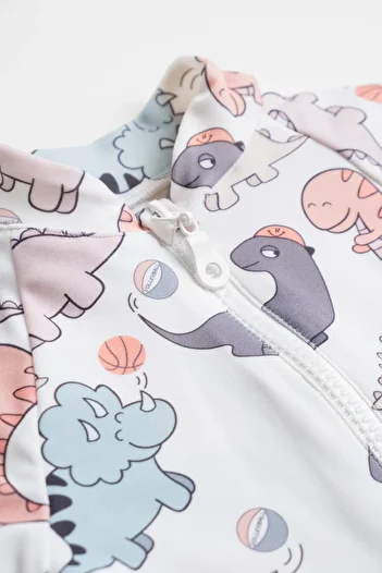 Atelier the birds Boy's Sun Protection Swimsuit - Baby Spiel
