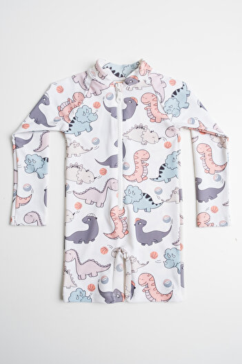 Atelier the birds Boy's Sun Protection Swimsuit - Baby Spiel