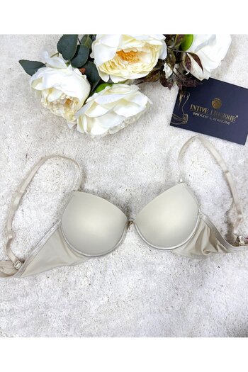 İntive Lingerie Βασικό σουτιέν Le Jardin Fleur με Push-up και λεπτομέρεια αξεσουάρ 7055