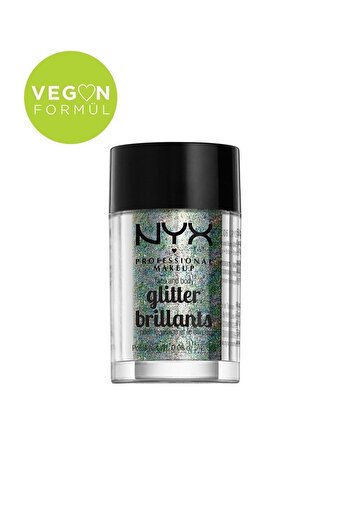 NYX Professional Makeup Yüz & Vücut Simi - Face & Body Glitter Crystal 15 g
