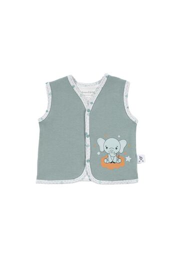 Gezenbebe Hero Baby Vest - Elefant Patterned