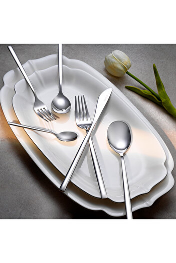 Schafer Hamburg 72 Piece Silver Fork Spoon Knife Set