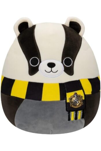 Squishmallows 16" Hufflepuff Badger Plush | Official Kellytoy, Washable, Colorful Soft Toy, All Ages