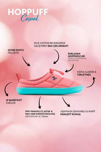 HOPFRÖG Hoppuff Dynamic Pink Children's Barefoot Shoes