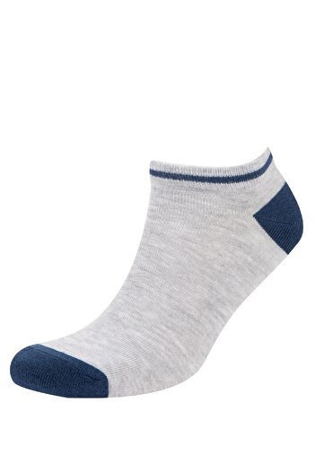 DeFacto 7-Piece Men's Cotton Booties Socks Set - C6771Axns