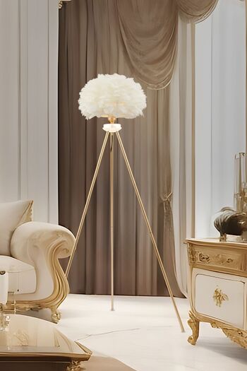 Apliqa Lampă de podea Belenay Gold Sufragerie modernă, dormitor, Lampă de podea pentru hol
