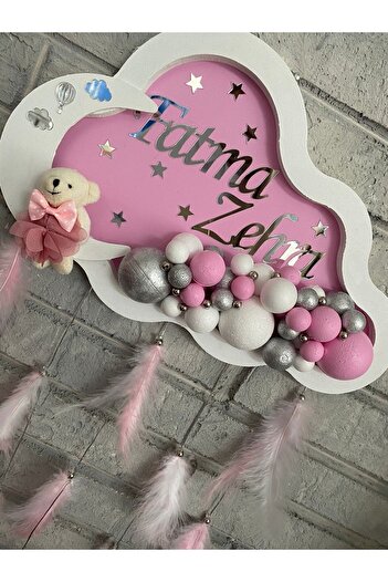 NeşeliAtölyem Bubble Bulut Kapı Süsü