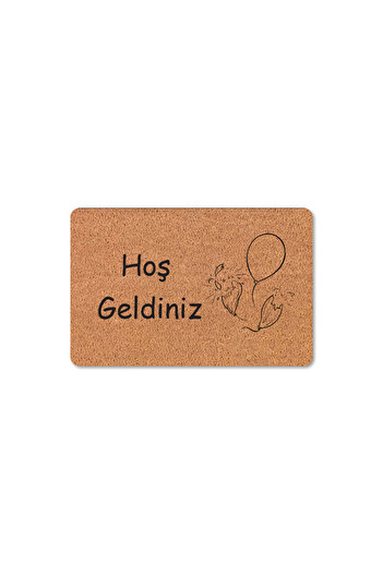 M&H Quality Modern Digital Printed - Welcome Written Mat, Non-Slip Base and Hooded Knitted Blouse