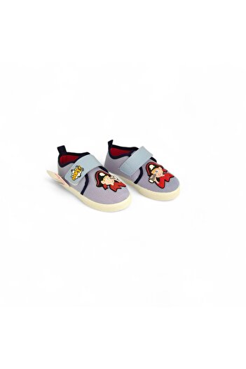 GEZER Papuci de in pentru copii unisex - bază anti-alunecare, velcro pentru utilizare zilnică acasă, școală, creșă și grădiniță