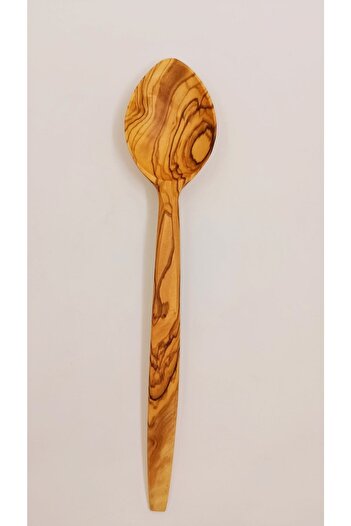 DİLEK AHŞAP HEDİYELİK VE YÖRESEL Olive wood food spoon 24 cm