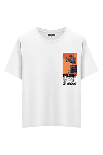 Mounte Bianca Unisex Climbing - Μπλουζάκι Oversize