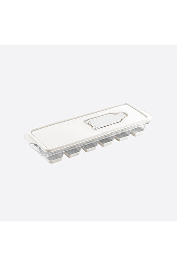PONÇİK STORE 12 Compartment Lid Silicone Based Practical Freezer - Push Extraction