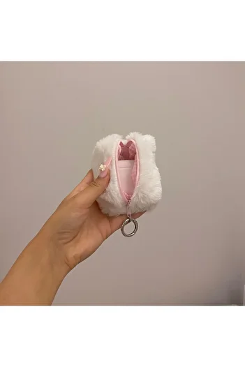 PİNKUE AirPods and Mini Wallet - Comfortable Portable Shoes and Bag Set