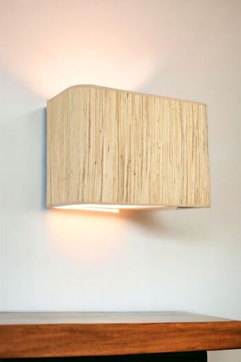 Lumexx BAMBU 010 Rectangular Applique with Lampshade