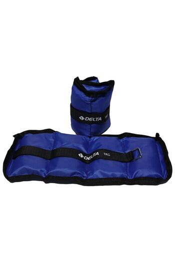 Delta 1 kg x 2 buc. Total 2 kg Set de greutăți pentru întărirea mușchilor încheieturii mâinii, piciorului, pungă de nisip