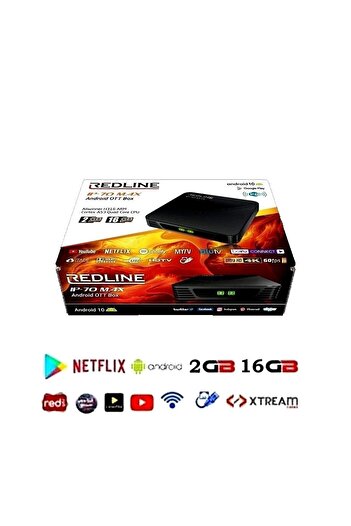 Redline Ip-70 Max Android 13 Tv Box 2gb/16gb