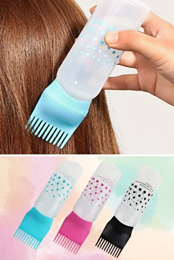 Buffer Combed Cream Hair Oil Application Apparatus - ® Hair Coloring Apparatus