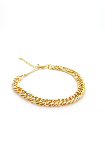 Onouqo Minimal Design Altın Kaplama Gold Renkli Bileklik
