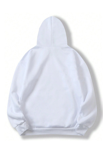 Revasser Φούτερ BROOKLYN Unisex Oversize Βαμβακερή κουκούλα - Πολύχρωμη και ειδική στάμπα