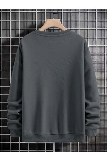 Revasser Colorful Crew Neck Cotton Unisex Sweatshirt - Oversize Cut