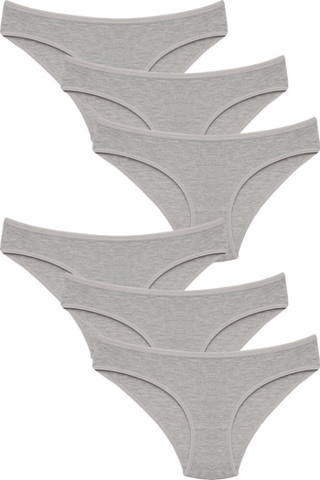 B'YOU life 6-Piece Bamboo Bikini Panties Set