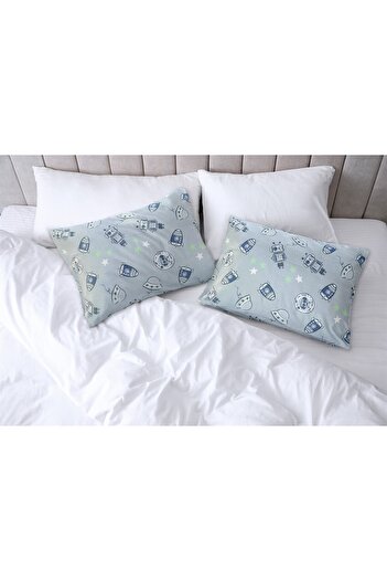 Evim Valeria Cotton Space 2-Piece Pillowcase Set 50X70 cm