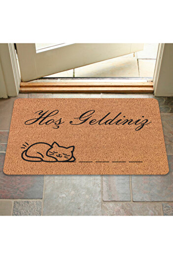 M&H Quality Modern Digital Printed - Welcome Written Non-Slip Base Mat