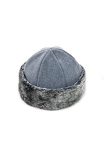 İhvan Gray Ertugrul Börk Hat - Stamped Börk Beret