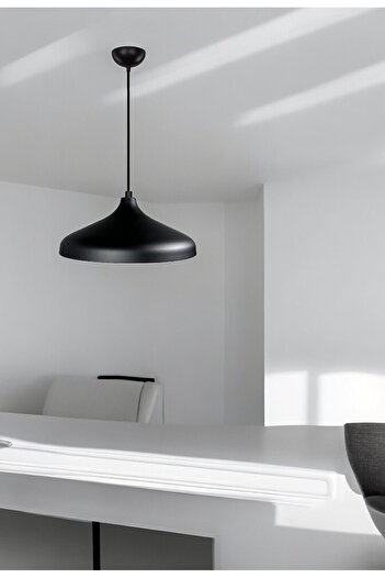 hemlife Modern Metal 3'lü Sarkıt Avize Siyah